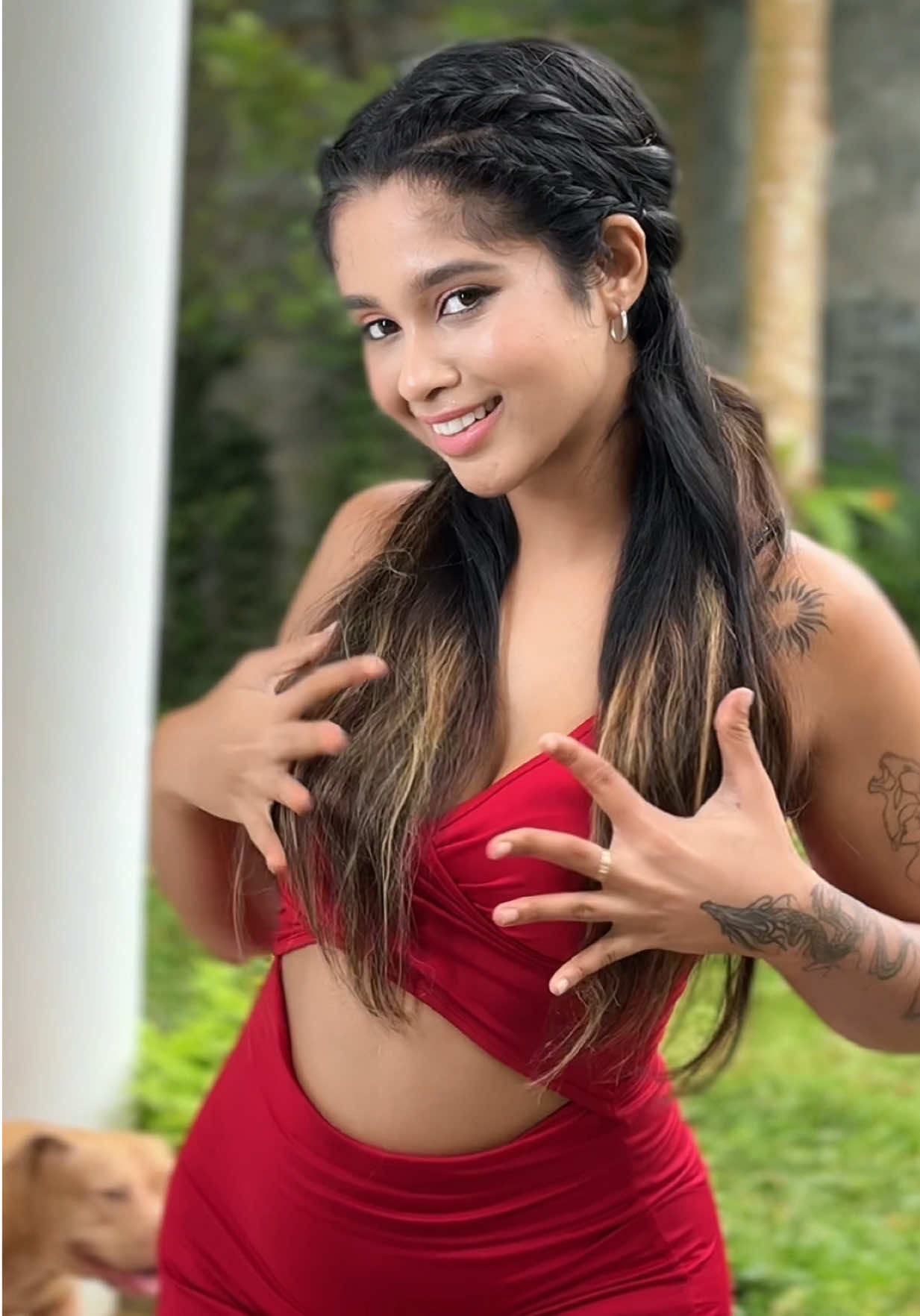 මල කෝලම්😒♥️ @Shehani Kahandawala @Krish Manoj  Outfit - @N & N Clothing ♥️