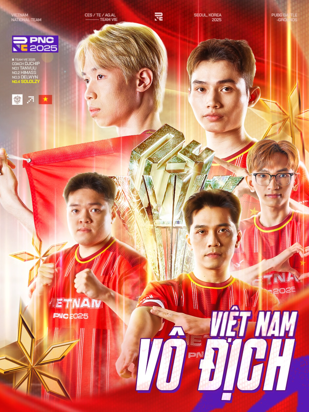 Hành trình bước lên ngôi vương của đội tuyển vĩ đại nhất PNC 🏆 #pnc2025 #pubg #pnc #pubgnationscup#himass #tanvu #delwyn🕊️ #sololzy #djchip