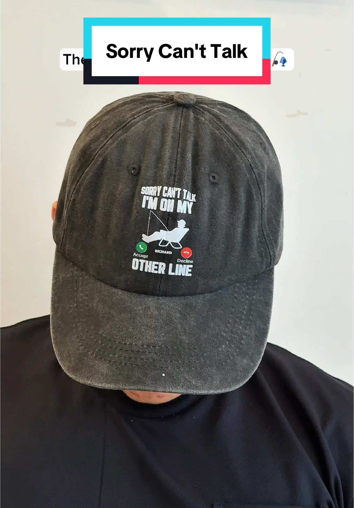 Hook, line, and sinker! Perfect for fishing buffs with a sense of humor! 🐟🎣 #macorner #cap #fishinglove #funnygift #anglerlife