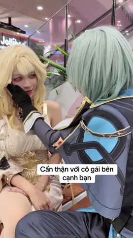Một nhà hoạ sĩ đã từng nói... #bình_gold_ơi_em_ở_đây #cosplay #fyp #viral #xuhuong #trending #HonkaiStarRail #anaxa #aglaea 