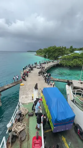 #pelabuhan_fery_kulur_ambon_saparua🔥🏝️ 