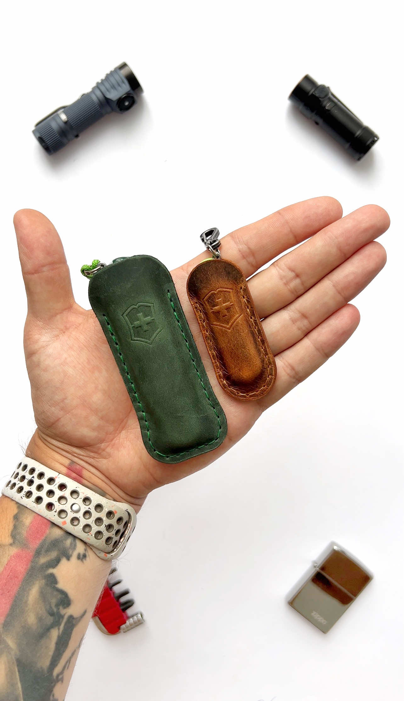 EDC leather case knife Victorinox #edc#edccommunity#edcleather#leather#leathercase#victorinox#multitool@EDC изделия из кожи Victorinox 