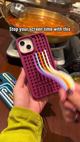 It helps me cut down on screen time by at least five minutes #phonecase #phonecover #sarungtelefon #siliconecase #diyphonecase #interestingthing #casingiphone #fyp 
