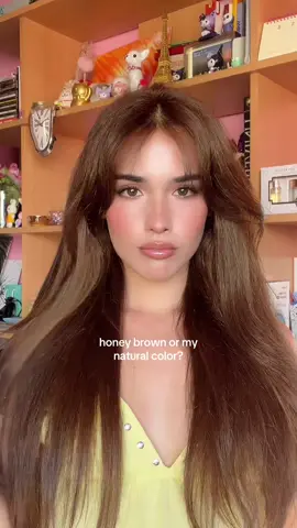 🍯 or 🤎 #honeybrown #brownhair #hair 