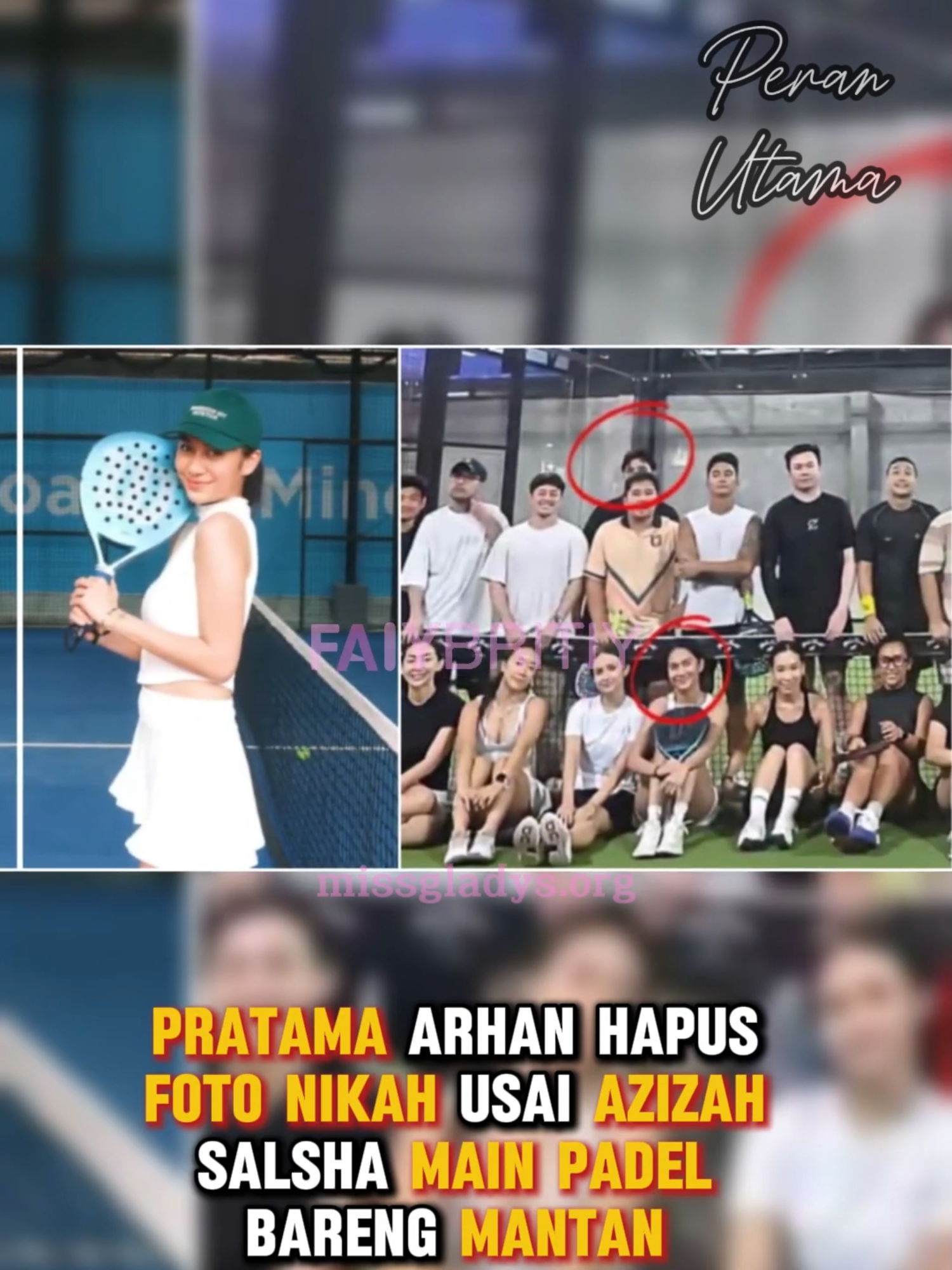 Pratama Arhan Hapus Foto Nikah usai Azizah Salsha Main Padel Bareng Mantan'!!! #azizahsalshaa #pratamaarhan #artist #news #like