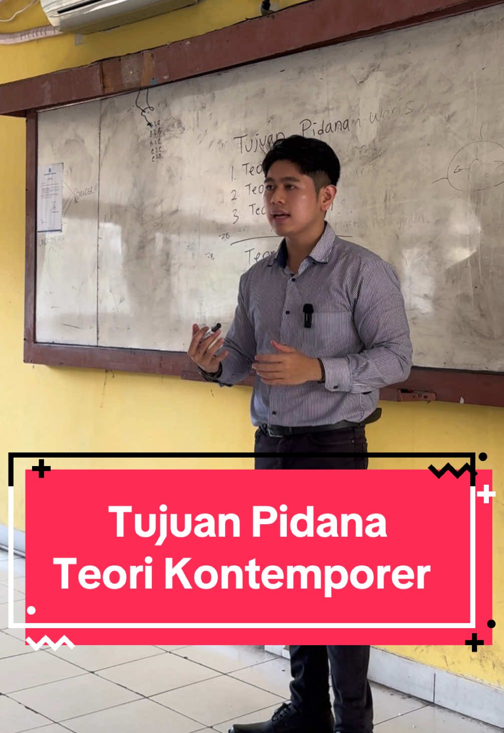 Teori kontemporer pada tujuan pidana dapat dilihat dalam teori efek jera, edukasi, rehabilitasi, dan restorative justice. #Tujuan #Pidana #Teori #Kontemporer #edukasihukum #fakultashukum #ilmuhukum #dosen #lecture #kelashukum #fyp 