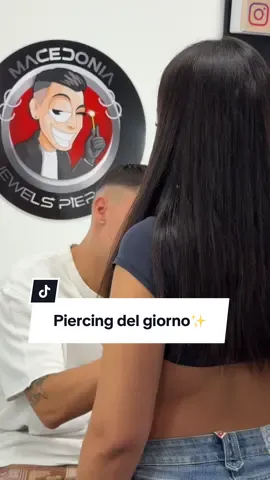Piercing del giorno✨ 🎥: @Kube Agency | Content Creation  #piercing #piercingstudio #paologiausa #macedoniapiercing 