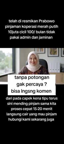 Bisa di coba untuk pinjaman dari koprasi Merah Putih secara online 🙏🙏 #koperasimerahputih #pinjamanonline #foryou #pinjamanamanah #pinjaman 