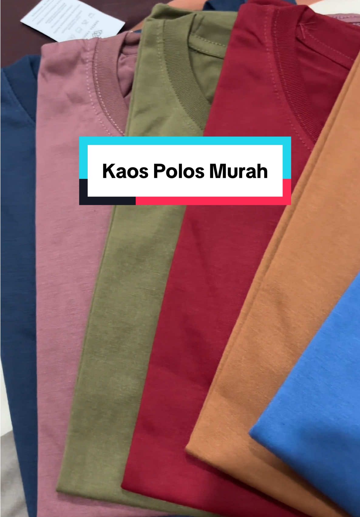 6 kaos cuma 100ribuan #kaospolos #kaosmurah #kaosviral #100ribudapatbanyak #kaospria 