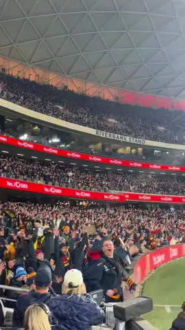 That sweet sound of 50,000+ cheering Crows fans 🐦‍⬛