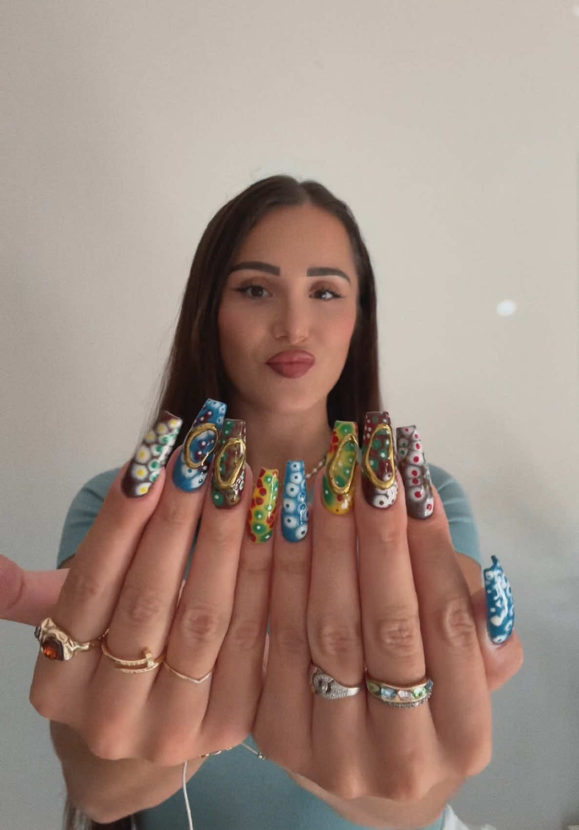 August nailsssss 💅 #nails #nailart #nailinspo 