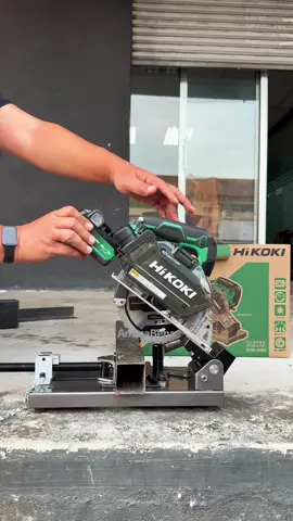 Gergaji Besi Hikoki untuk projek Besi. Kerja lebih cepat dan kemas! #hikoki #hikokipowertools #masterchor 