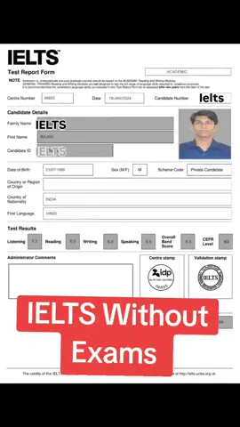 🤯 IELTS Certificate Without Exams?! You heard that right… but here’s the TRUTH 👀👇 Some people are skipping the test and still getting certificates?! But is it LEGIT or just a SCAM? 💸⚠️ Don't fall for shortcuts that could ruin your future 😬 Obtain legit certificate with your desired band scores straight from the British Council. No exams required because we would help you bypass the process. Watch till the end to know what’s REALLY happening… #IELTS2025 #StudyAbroad #ScamAlert #EnglishTest #LifeAbroad #IELTSHacks #ViralTips