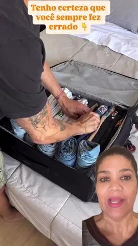 Você nunca mais vai bagunçar a sua mala depois que arrumar ela assim! 👀 É só colocar ela em pé e ir estruturando tudo como eu mostro no vídeo. Não tem erro! Você vai conseguir tirar qualquer peça sem desmontar o resto. Nada de bagunça, roupa amassada ou esquecer item importante. Dica extra: Leve uma sacolinha pra roupa suja e embale líquidos em saquinhos vedados. Isso evita muita dor de cabeça na viagem!🧳  Curtiu? Salva pra você fazer igual na próxima viagem. Porque vai esquecer essa dica, hein! Salva pra você não esquecer. Gostou? Curte, comente, compartilhe. Não esquece de seguir o perfil @juntas_e_criativas Mensagem para o proprietário do vídeo: Esse conteúdo é um remix com fins educacionais e inspiracionais. Se você for o criador e não quiser ele aqui no meu perfil, é só me chamar no direct que eu removo com todo carinho. == @ baubonacci #malapronta #viagemorganizada #dicasdeviagem #malainteligente #truquesdeviagem #dicasuteis #organizaçãopessoal  