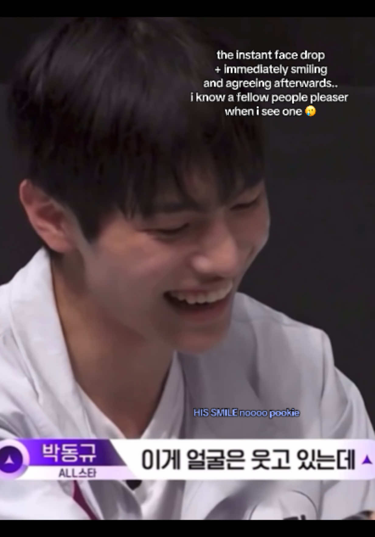 i just know his heart DROPPED when he heard that oh dear😖.  [ ik he is a confident man and that this is just one of those times where he probably felt discouraged / too shy to speak up ] #parkdonggyu #donggyu #boys2planet #boysplanet2 @mnet_tiktok_official #yujeongshee 