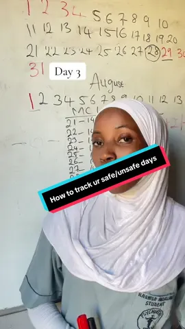 Alhamdulillah Day 3 episode 3 of our 3 days know your cycle finally Mun gama Allah yasa ku amfana da wannan series din 😇🙏#nurse #fyppppppppppppppppppppppp #sokototiktok #viralvideos #mesntrualhealth #womenhealth #ovulation 