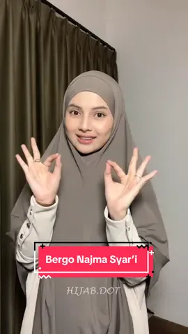 Hijab tali plus inner yang udah syar’i ini emang racun banget, sekali pandang langsung ingin meminang 🥹💗 #outfitsyari 