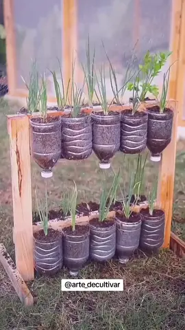 criando uma horta suspensa 🌱🌿