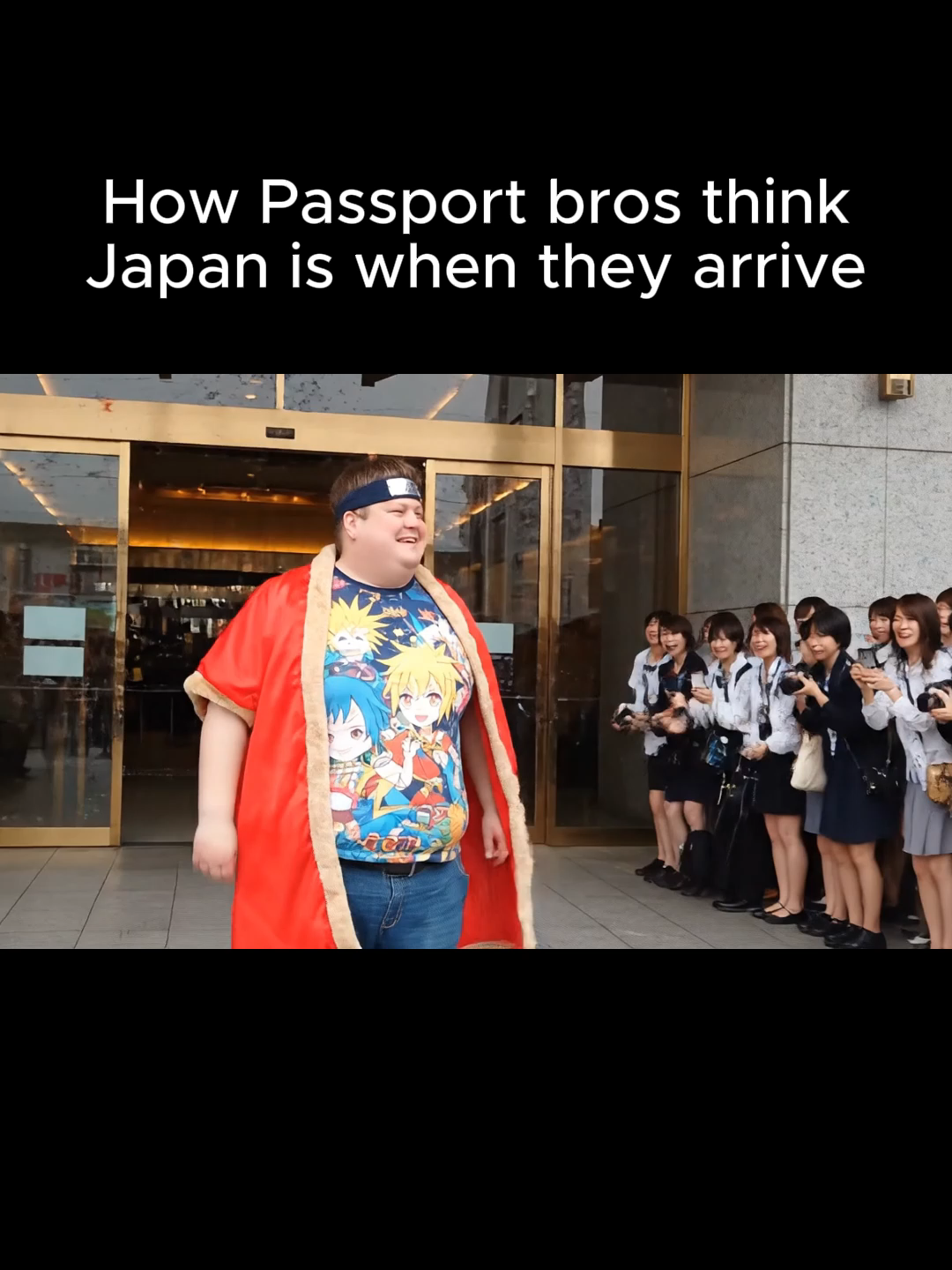 They really think they deserve a heroes welcome💅#japan #japanese #highvalueman #weeb #weeabo #gaijin #foryou #fyp #japanesegirl #japanjobs #weeaboo #teachingenglishinjapan #kawaii