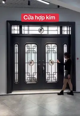 Cửa hợp kim ghép kính cường lực có khung bảo vệ mẫu Song phúc lâm môn #reviewcua #cửađẹp #cuavaonha #cuabietthu #cuahopkim #cuaghepkinh #kinhcuongluc 