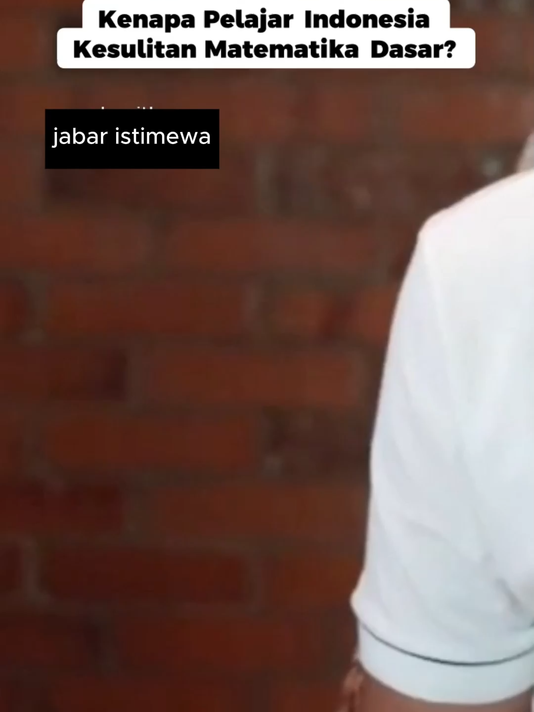 Kenapa Pelajar Indonesia Kesulitan Matematika Dasar? Pelajar Indonesia, terutama yang berasal dari Jawa Barat, kini mengalami kesulitan dalam matematika dasar, dampaknya terlihat pada proses penerimaan di pabrik. Apa penyebabnya? Dalam video ini, strateginya diulas dengan perhitungan yang mudah seperti 62 x 28 dan penekanan pada pentingnya pemahaman matematika tanpa bergantung pada kalkulator. Di saat anak-anak kita terjebak dalam cara belajar yang kurang efektif, saatnya bagi guru dan orang tua untuk memperhatikan cara diajarkannya. Apakah Anda tertarik dengan tantangan pendidikan ini? Mari kita gali lebih dalam!  #Matematika #Edukasi #Pendidikan #PelajarIndonesia #MatematikaDasar #GuruMatematika #JawaBarat #BelajarMatematika #KualitasPendidikan #KesulitanBelajar #Kalkulator #PendidikanIndonesia #Pembelajaran Kreatif