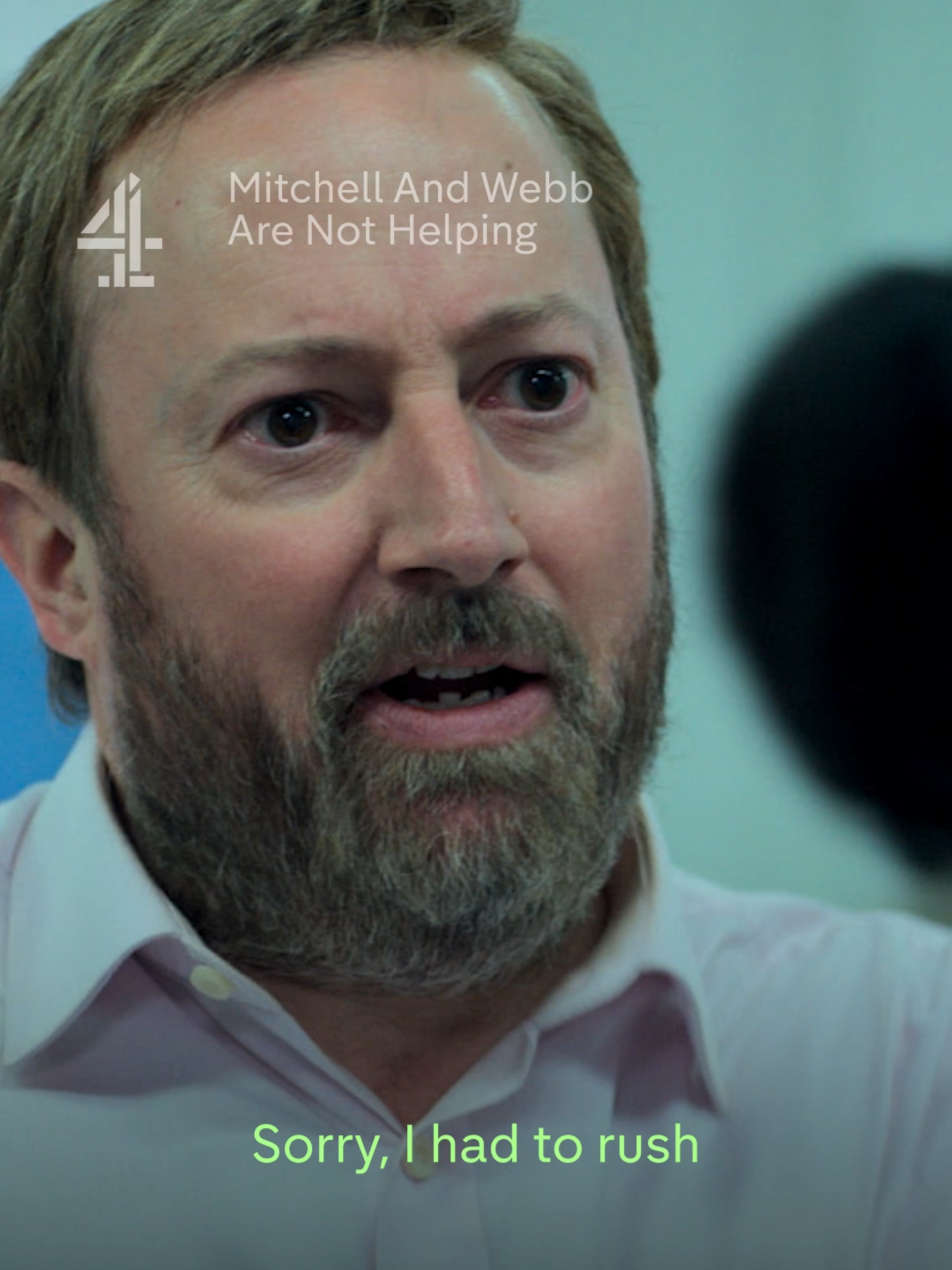 'BOARDING PASS!' First look at brand-new sketch comedy show Mitchell And Webb Are Not Helping. Coming next month.
