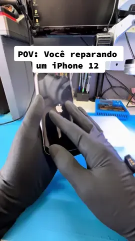 POV:  Como eu reparei um iPhone 12 #vaiprofy  #vaiprafy  #fypp  #fyppage 