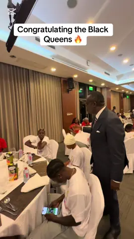 Congrats Black Queens, you made Ghana Proud  Kudos to our Vice-President @njoagyemang  the supporters.  @ghana_fa_official and the Sports Ministry. #BolaRayImpact