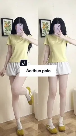 Áo xinh nhà Cam#reviewquanao #aokieunu #aothun #polo #aodep #goclamdep #outfit #xuhuongtiktok #viral 