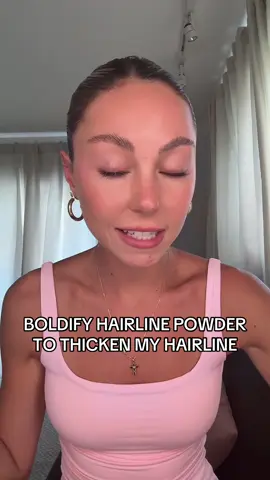 I love using this stuff @@boldify #boldify #boldifyhairlinepowder #hairlinepowder 