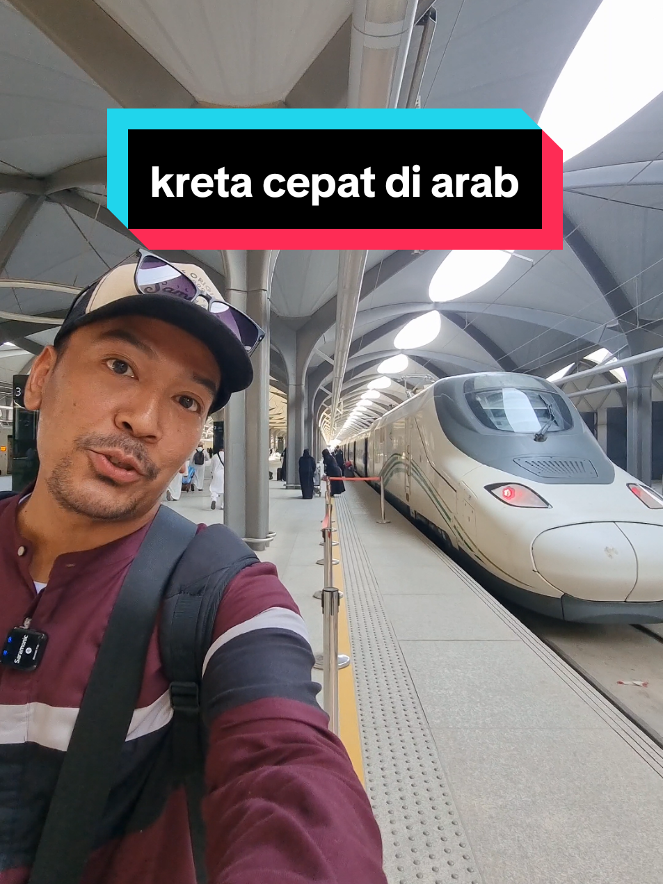 Kreta cepat di arab saudi yg bikin penasaran semua orang #fyp #makkah🕋 #haji2025 #umroh2025 