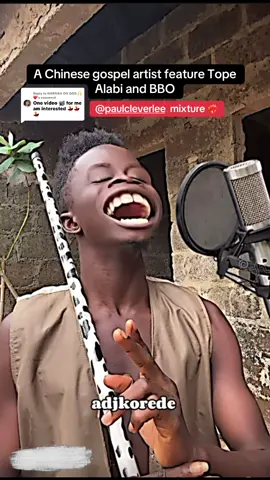 Replying to @HANNAH ON GOD 🙌❤️ A Chinese gospel artist feature @Tope Alabi and @BBO. A very powerful ministration. @paul cleverlee 👈🏿👈🏿 the engineer 😂😂 #fyp #foryoupage #amazing 
