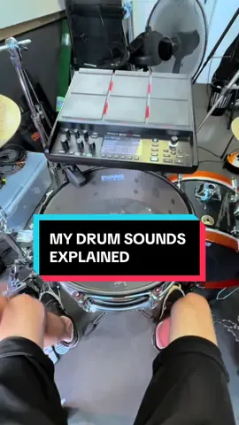 This drum set has endless sonic possibilities 🥳 @Sunhouse  #hybriddrums #sensorypercussion #drumtok 