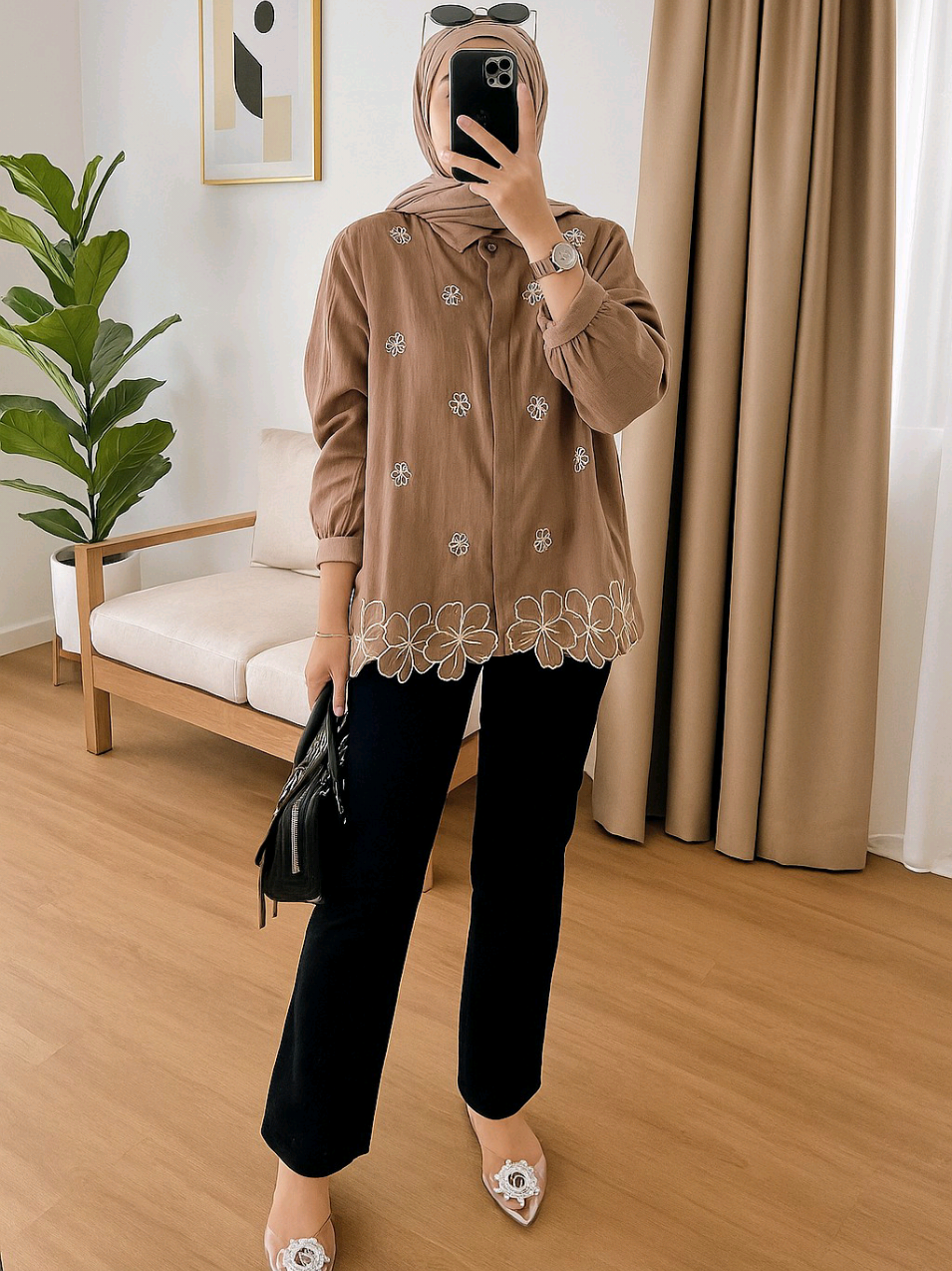ALFIA BLOUSE LINEN RAMI BORDIR #blouselinenrami #blousebordir #blousekekinian #blousewanita #ootdcewek #TikTokFashion #bajulinenwanita #blousecantik #blouseelegan #bajuharianwanita 