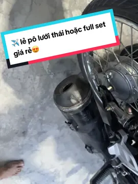 Bay lẹ lẻ pô hoặc full set lưới tháigias hạt giẻ🔥🔥🔥🔥#xuhuong #honda #luoithai #pomoc 