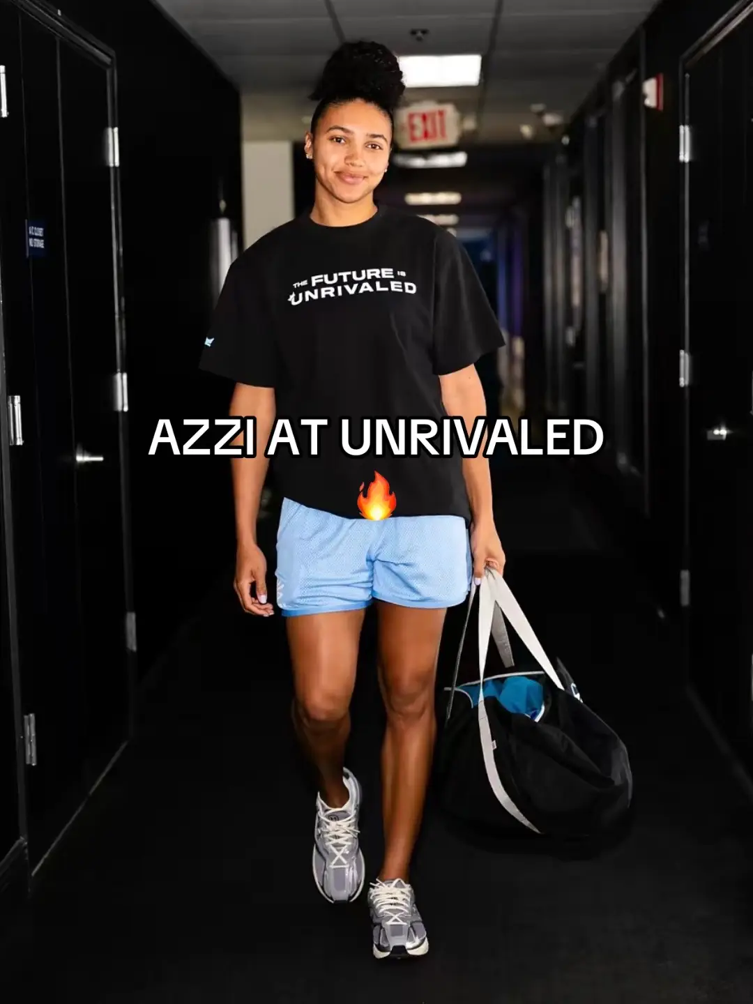 (and saur) #unrivaledbasketball #azzifudd #sarahstrong #uconnhuskies #uconnwomensbasketball #fyp 