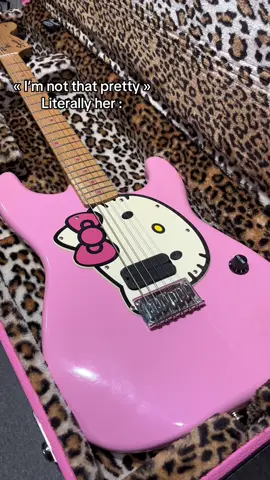 Squier strat hello kitty   Find us on : brocmusic.com #fyp #guitar #guitartok #guitartok #brocmusic #electricguitar #guitaroftheday #fender #fenderguitars #hellokitty #hello #leopard 