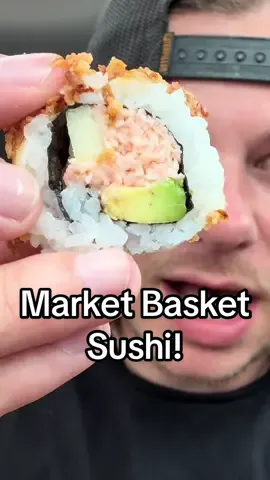Trying MARKET BASKET Sushi! #marketbasket #massachusetts #newhampshire #newengland #foodreview 