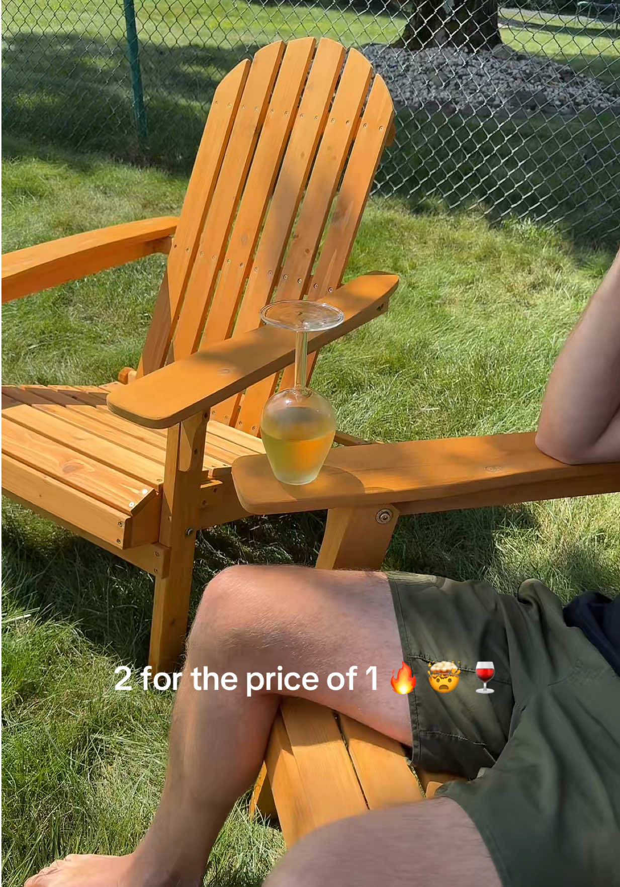 Don’t miss out on this set of chairs while they’re still in stock #AdirondackChair #FoldableAdirondackChair #BackyardMakeover #TikTokShopCreatorPics #Outdoor @Yaheetech 