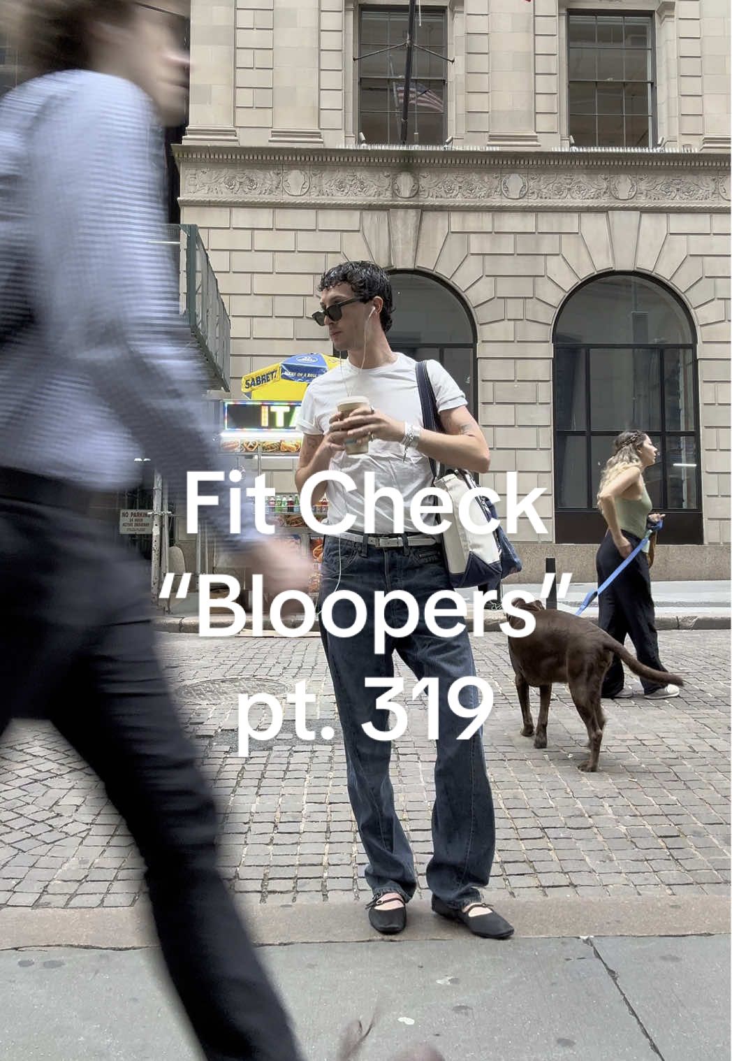 Friday fit check blooper #fitcheckbloopers #OOTD #fitcheck #whatimwearing #summerfits #nycfashion #transitionsfashion @Levi’s @ebay @ANG @G.H.BASS @UNIQLO USA @llbean @The RealReal @Urban Outfitters @SSENSE @Stuart Weitzman @FARFETCH @Mango @proenzaschouler @adidas @Tiffany&Co. @Dior 
