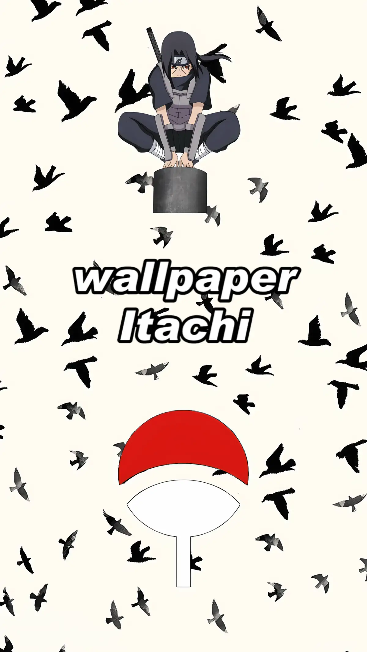 #wallpaper #itachi #itachiuchiha #part1 #fonddecran #ios #clean #pourtoi #fyp 