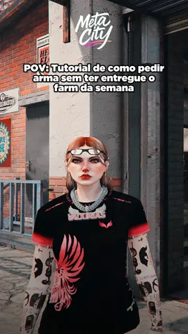 Será que deu certo? Kkkkkkk  . . . . . #gtavroleplay #fivemroleplay #gtafivem #metacity #eameta #gtarp #gta5r #eametapoha #gta5online #roleplay #facfeminina #facfemininarp #fivem 