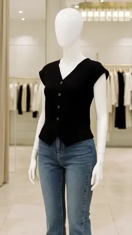 VEST KNIT ROMPI#vest #knit #fyp #fashion 