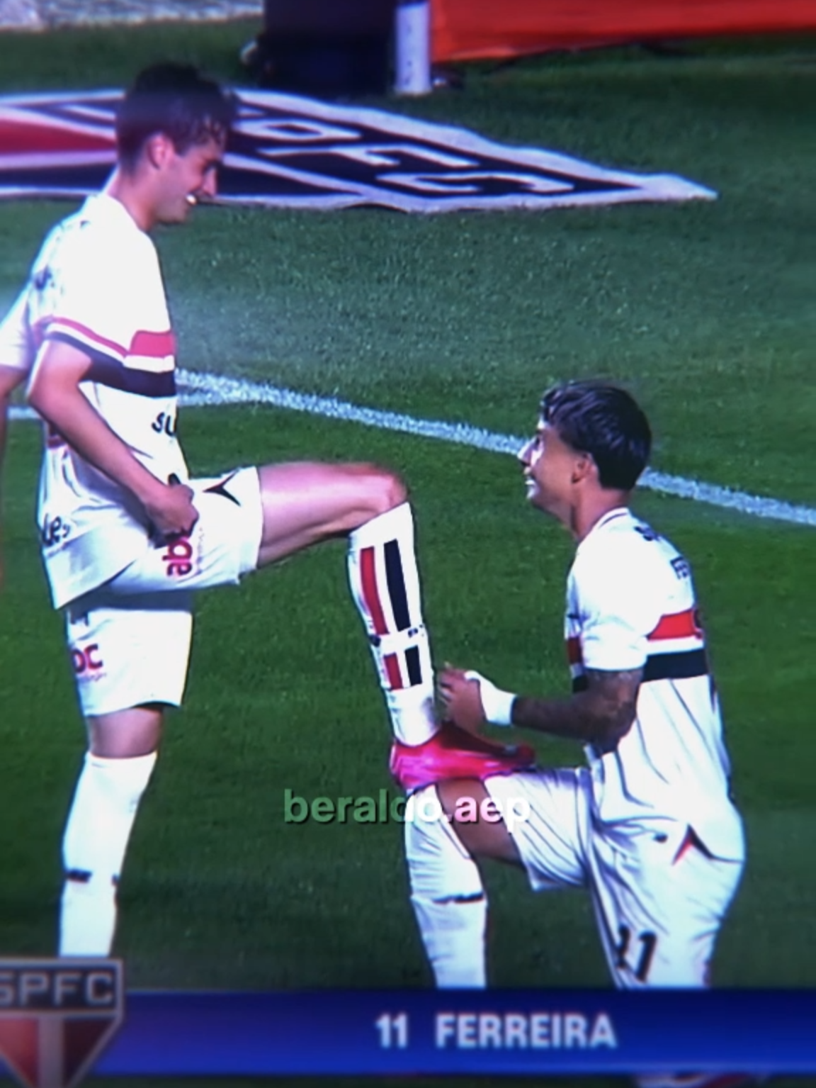 Rodriguinho tá igual o Kaká 🤯 #rodriguinho #ferreirinha #saopaulo #spfc #fyp #footballtiktok #edit #beraldoaep
