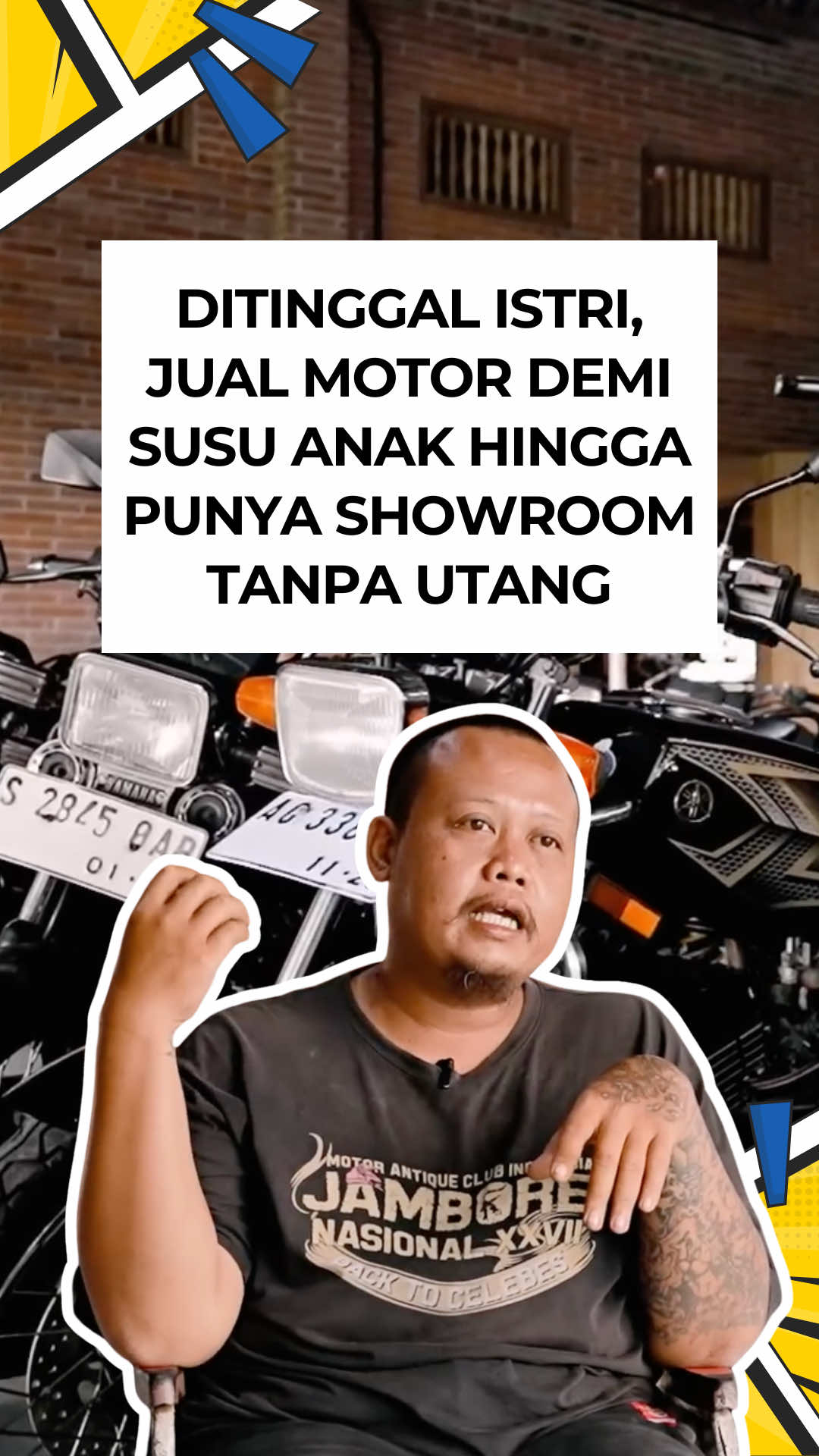 Dari ditinggal istri saat anak baru lahir, sampai punya showroom motor klasik di enam kota, semua dijalani Mas Alex tanpa utang bank, tanpa keluhan, dan tanpa ambisi harta berlebih. Yang dia kejar cuma satu: anak bisa makan, ibu bahagia, karyawan cukup. Kisah ini bukan soal motor tua. Tapi tentang bagaimana luka bisa jadi bahan bakar untuk bangkit, dan bagaimana keterbatasan bisa melahirkan kekuatan baru. Kalau kamu sedang merintis dari nol, semoga cerita ini bisa jadi pengingat… bahwa kamu nggak sendiri. Follow @dconsulting.id untuk cerita-cerita inspiratif lainnya dari pejuang bisnis di seluruh Indonesia. 💪 #dconsulting #konsultanbisnis #inspirasibisnis #PejuangBisnis #InspirasiUsaha  