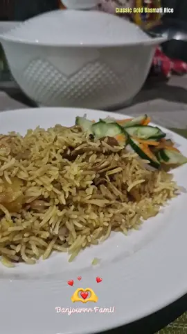 Dan tou briyani, ena lamour, zepis ek Classic Gold Basmati Rice! 💛 #briyani #FoodLover #foodies #dinner #DinnerIdeas #classicrice 