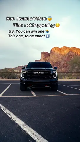 It’s true.  You could drive home this blacked out 2025 Yukon AT4.  Best part?  Your entries fund sight saving research for kids going blind due to retinitis pigmentosa, like our son, Luke.  Enter. Impact kids.  Get a chance to win. www.araceagainstblindness.org @hvber.media  @BlackTireMedia  #yukon #at4 #chromedelete #vossen #win 
