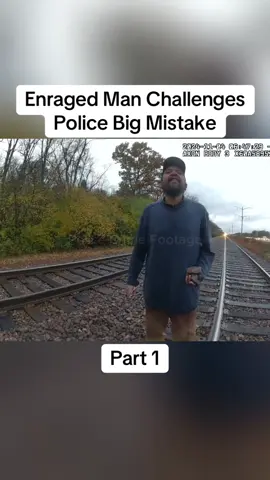 Enraged Man Challenges Police Big Mistake #police #policeofficer 