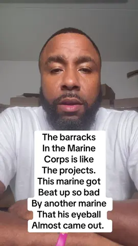 The barracks in the marine corps is like the projects!! He got beat up so bad that his eyeball almost came out. It was bulging! #semperfi #marinecorps #fyp #gunho #explore #miltok #njp #marinecorpsbasehawaii 