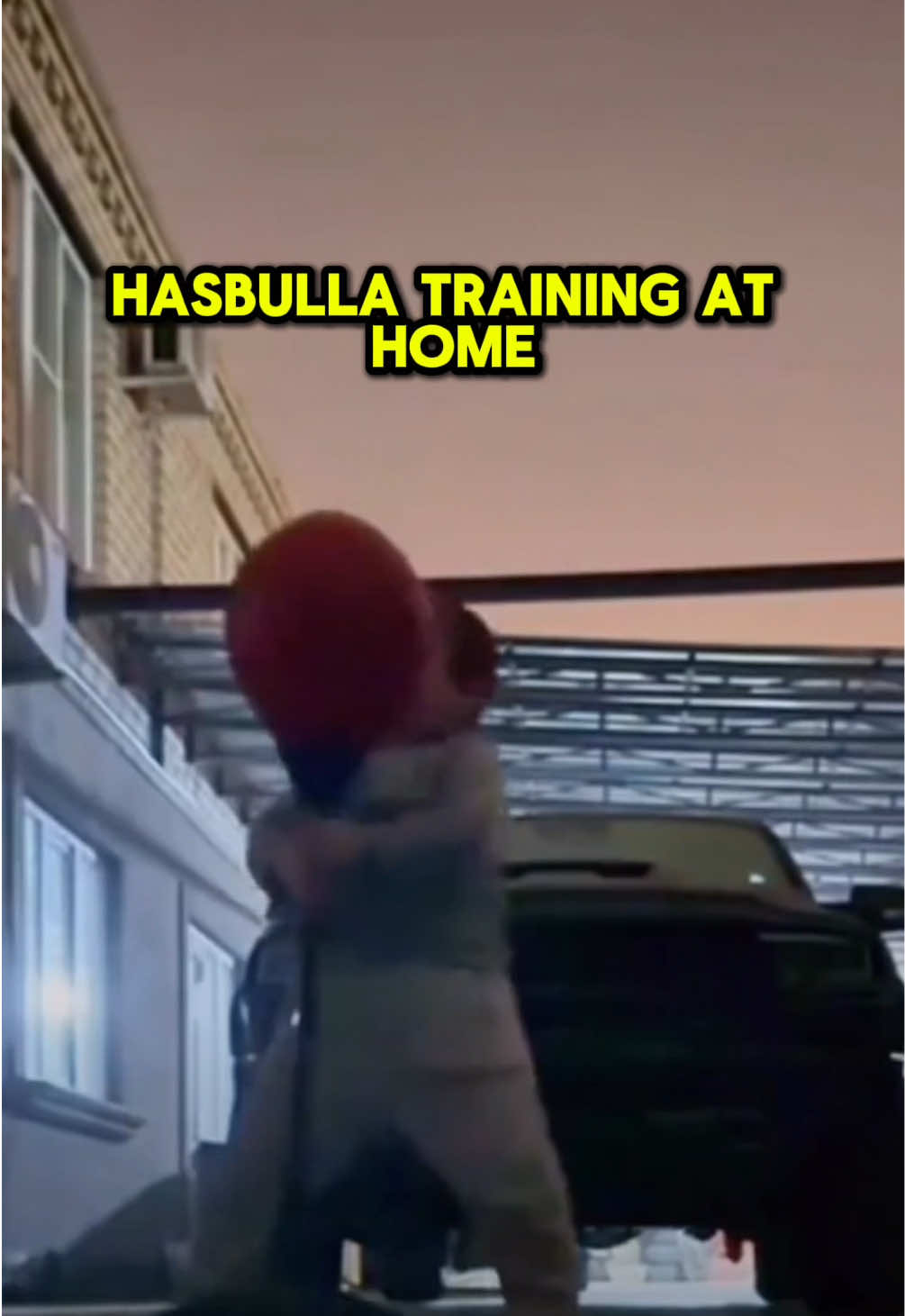 Hasbulla training at home #hasbulla 